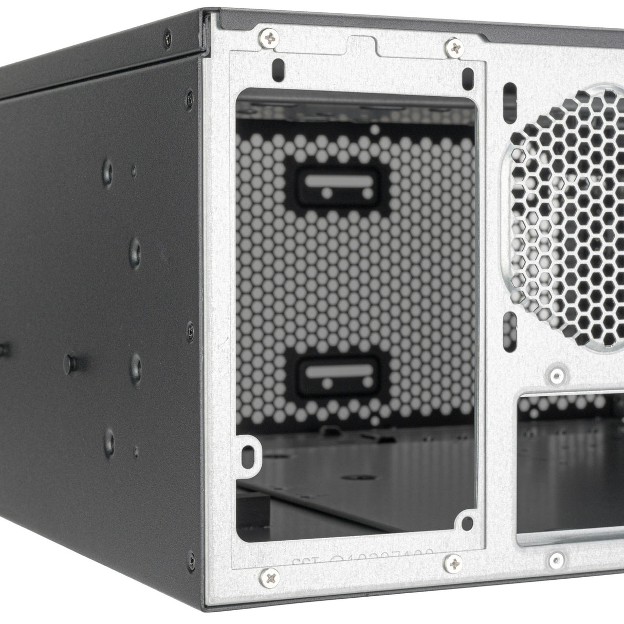 Silverstone rm4a rack behuizing (zwart | 4u | usb-c)