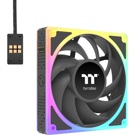 Thermaltake magcurve 360 ultra argb sync aio liquid cooler waterkoeling (zwart)