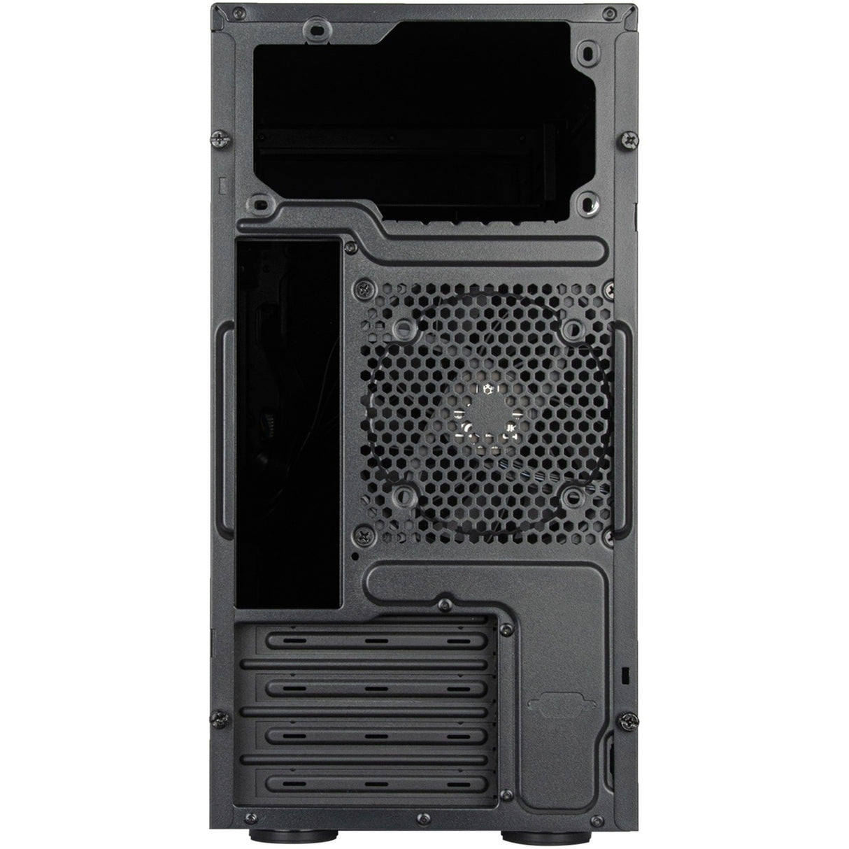 Silverstone fara 311 midi tower behuizing (zwart | 3x usb-a)