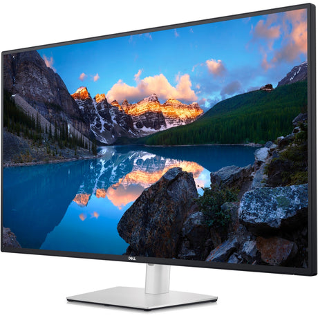 Dell ultrasharp u4323qe 43 4k uhd monitor (zwart zilver, hdmi, displayport, usb-c, audio, lan)