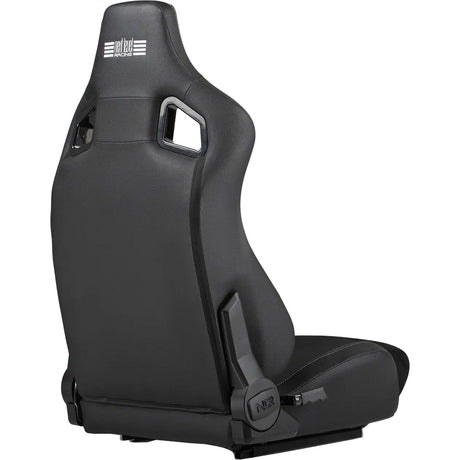 Next level racing ers4 elite reclining seat - pu leder suède edition gamestoel (zwart)