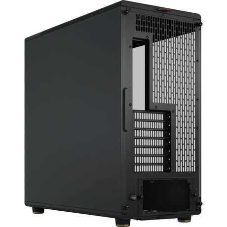 Fractal design north xl midi tower behuizing (zwart houtkleur | 2x usb-a | 1x usb-c | tempered glass)