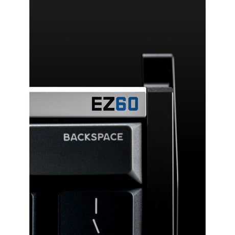 Iqunix ez60 magnetic switch gaming he keyboard (zwart, us lay-out (qwerty), gateron magnetic jade gaming, 60%, rgb, double shot pbt keycaps)