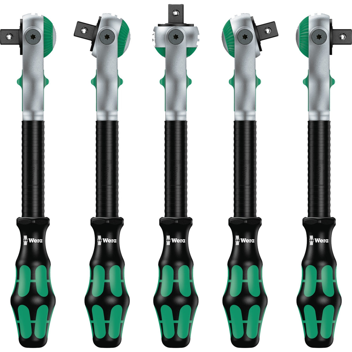 Wera 8100 sc 6 zyklop speed-ratelset, 1 2 -aandrijving gereedschapsset (zwart groen, 28-delig)