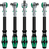 Wera 8100 sc 6 zyklop speed-ratelset, 1 2 -aandrijving gereedschapsset (zwart groen, 28-delig)
