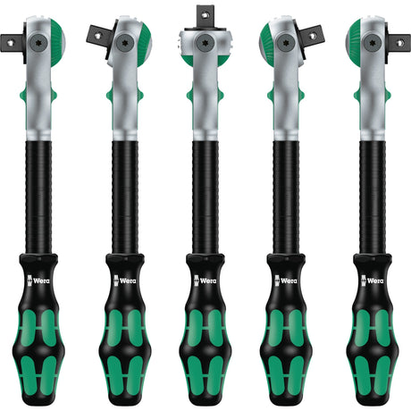 Wera 8100 sc 6 zyklop speed-ratelset, 1 2 -aandrijving gereedschapsset (zwart groen, 28-delig)
