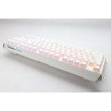 Ducky one 3 classic pure white tkl rgb mechanisch toetsenbord (wit, us lay-out (qwerty), cherry mx silent red, 80% (tkl), rgb leds, double-shot pbt, hot-swappable, quack mechanics)