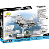 Cobi armed forces - f-16am fighting falcon constructiespeelgoed (schaal 1:48)