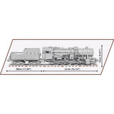 Cobi kriegslokomotive baureihe 52 constructiespeelgoed (schaal 1:35)