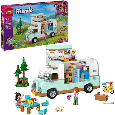 Lego friends camperavontuur met vrienden - 42663