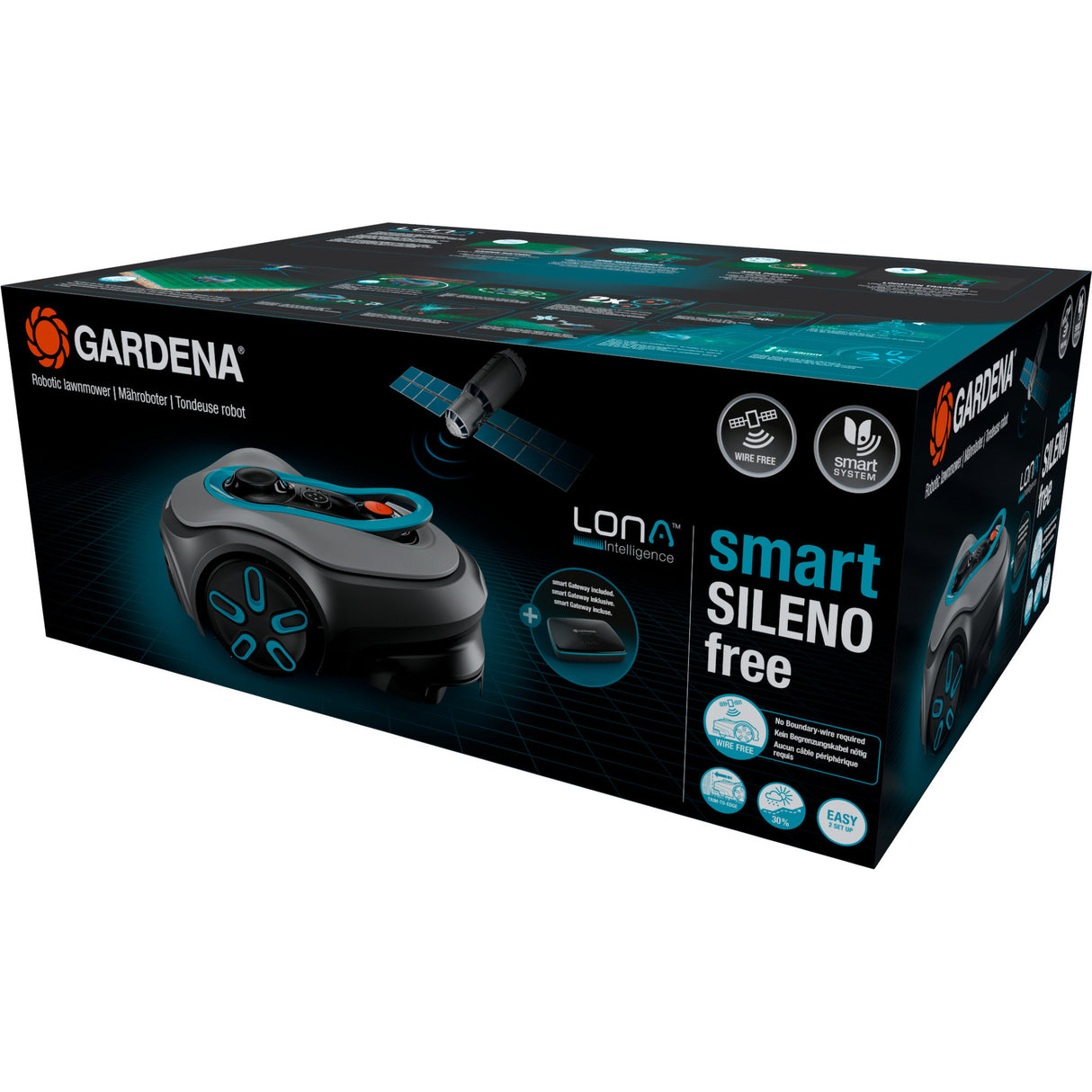 Gardena smart sileno free 1200 robotmaaier