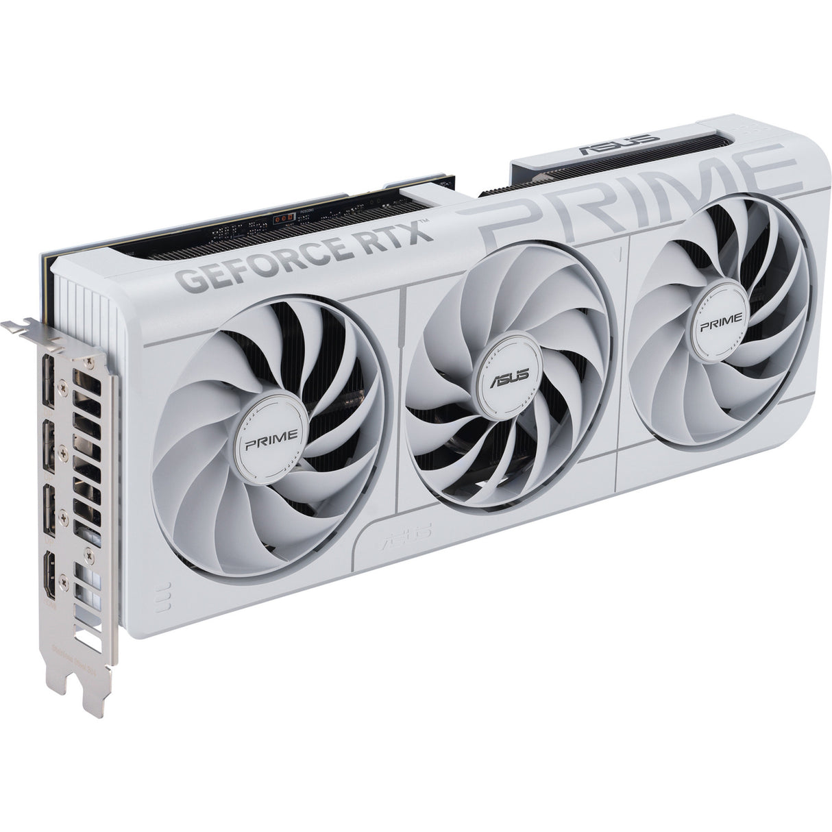Asus prime geforce rtx 5070 oc white grafische kaart (wit, 3x displayport, 2x hdmi, dlss 4)