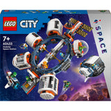 Lego city - modulair ruimtestation constructiespeelgoed (60433)