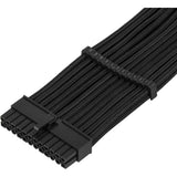 Silverstone sst-pp07e-mbb verlengkabel (zwart)