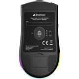 Sharkoon sgm25w gaming muis (zwart, 12.000 dpi, rgb leds)
