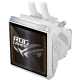 Asus rog strix slc iv 360 argb lcd white edition waterkoeling (wit)