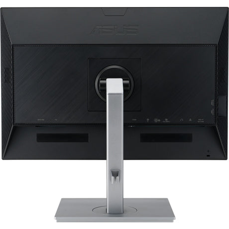 Asus proart display pa248cnv 24 monitor (zwart zilver, 75 hz, hdmi, displayport, usb, lan, audio)