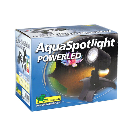 Ubbink aquaspotlight power led onderwaterverlichting led-lamp (zwart)