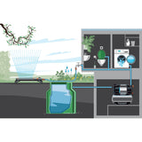 Gardena hydrofoorpomp 5600 silentcomfort (grijs roestvrij staal, bluetooth)
