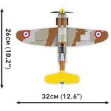 Cobi historical collection - dewoitine d.520 constructiespeelgoed (schaal 1:32)