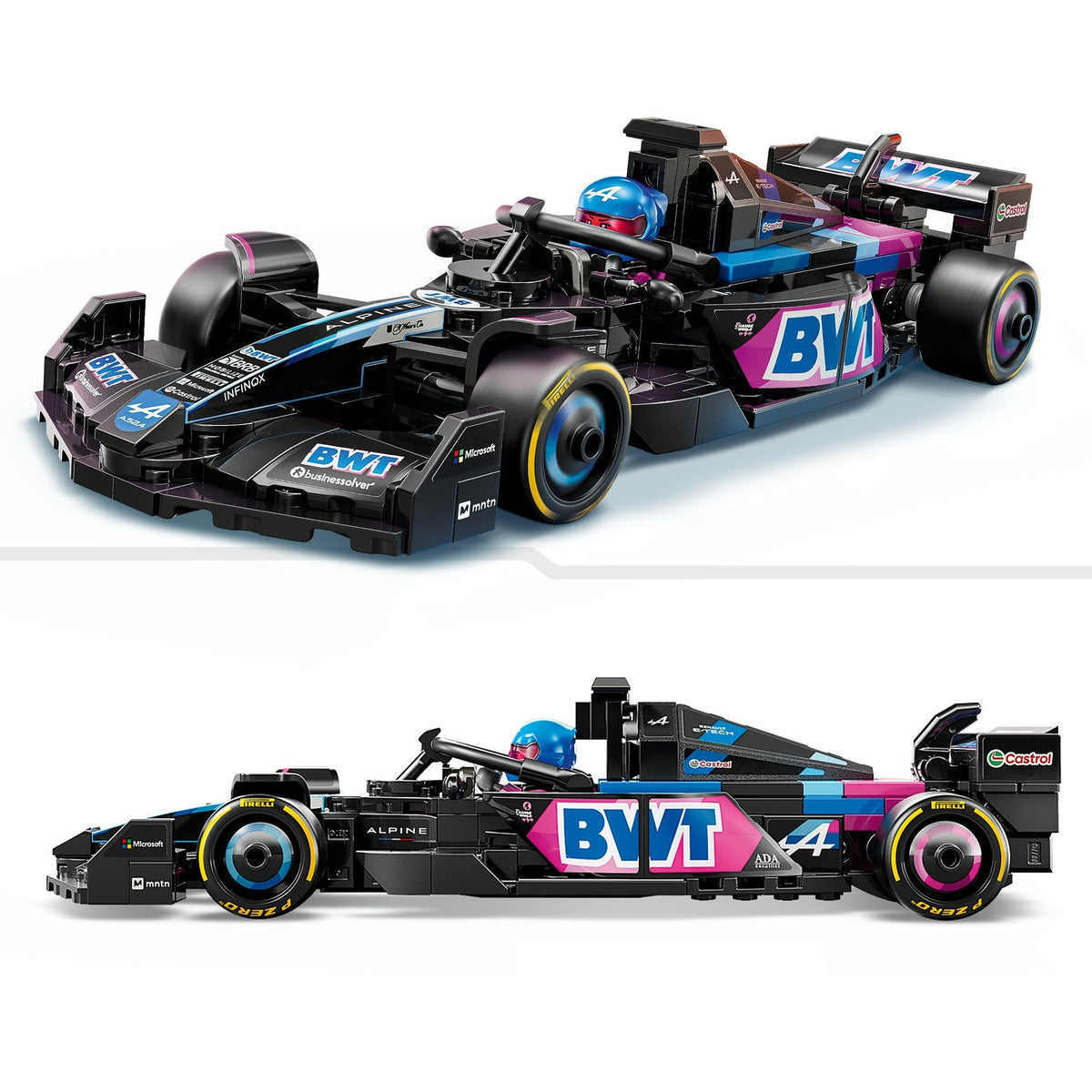 Lego speed champions bwt alpine f1 team a524 racewagen set - 77248