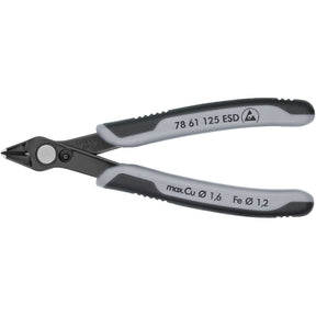 Knipex 125mm zijsnijtang 64 hrc esd - 78 61 125 esd