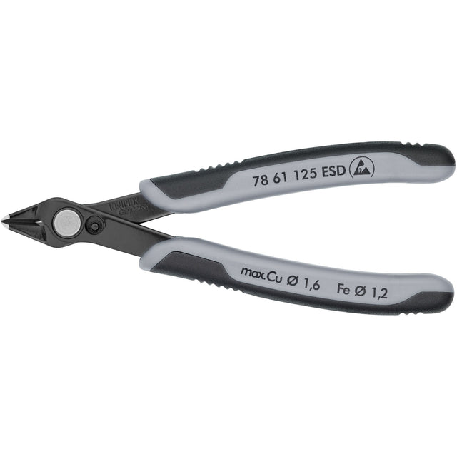 Knipex 125mm zijsnijtang 64 hrc esd - 78 61 125 esd