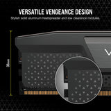Corsair vengeance 16 gb ddr5-5200 (2x 8 gb) werkgeheugen (zwart, cmk16gx5m2b5200c40, xmp 3.0)