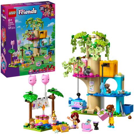 Lego ® friends kattenverjaardagsfeestje en boomhut set - 42666
