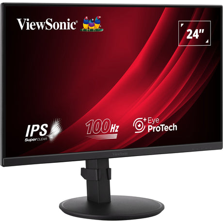 Viewsonic vg2408a-mhd 24 monitor (zwart, 1x displayport, 1x hdmi, 1x vga)