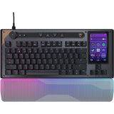Turtle beach command series kb7-toetsenbord (zwart, us lay-out (qwerty), 80% (tkl), rgb, double shot pbt)