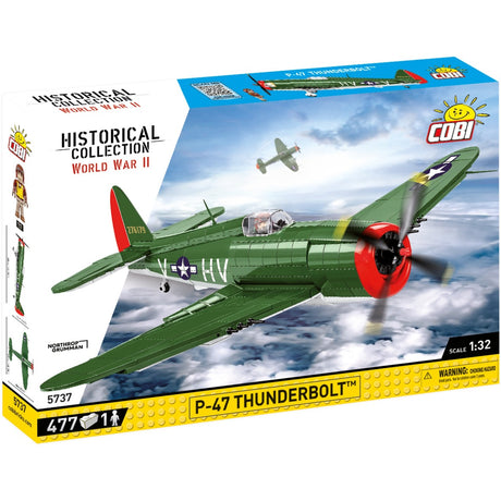Cobi historical collection - p-47 thunderbolt constructiespeelgoed (schaal 1:32)