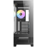 Antec cx700 argb midi tower behuizing (zwart | 1x usb-a | 1x usb-c | tempered glass)