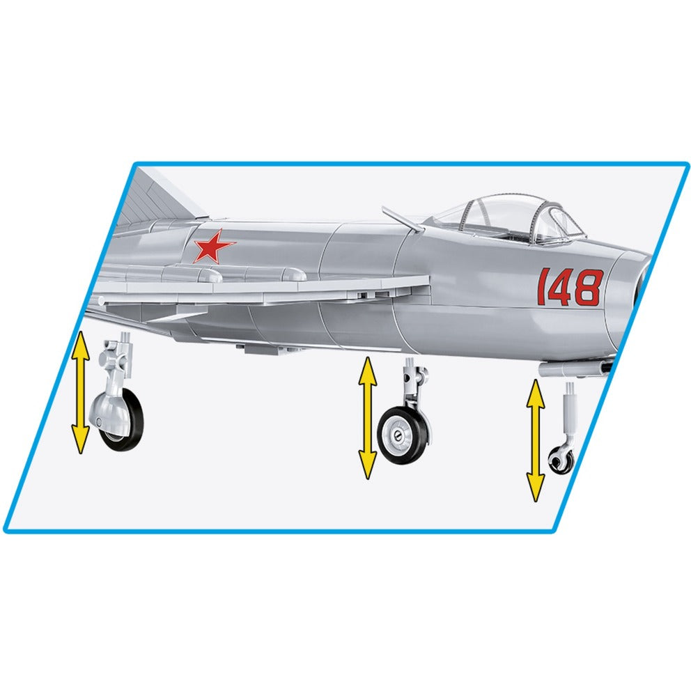 Cobi historical collection - mig-15 fagot constructiespeelgoed (schaal 1:32)