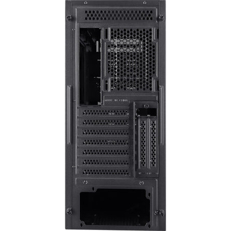 Aerocool cipher s-bk-v1 midi tower behuizing (zwart | 3x usb-a)