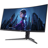 Acer predator x34 x5 34 curved ultrawide gaming monitor (zwart, 240 hz, hdmi, displayport, usb, audio, amd free-sync)