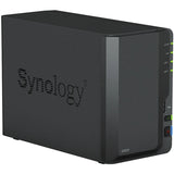 Synology diskstation ds223 nas (zwart, 1x 1gbe lan, 3x usb 3.2 gen 1)