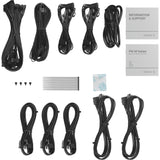 Deepcool pn850m modulaire 850 watt voeding (zwart, 1x 12v-2x6, 3x pcie)