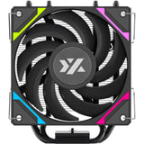Xyz pc gear thermax 4 rgb cpu-koeler (zwart, argb, pwm)
