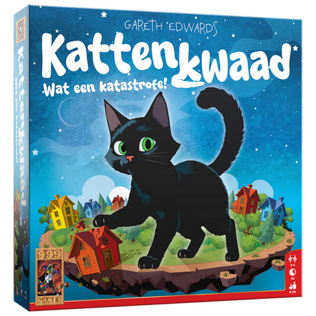 999games 999 games kattenkwaad bordspel (nederlands, 2 - 4 spelers, 30 minuten, vanaf 8 jaar)