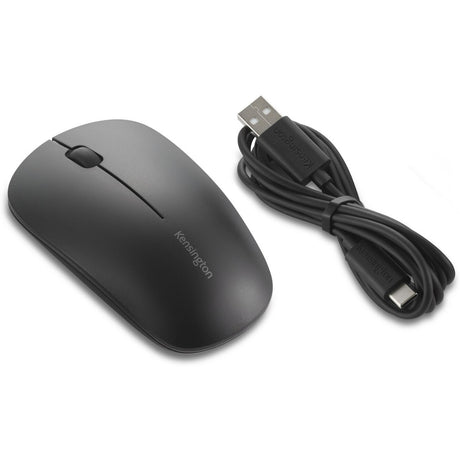 Kensington my230 eq rechargeable mouse - wireless – midsize (zwart, bluetooth, 2.4 ghz)