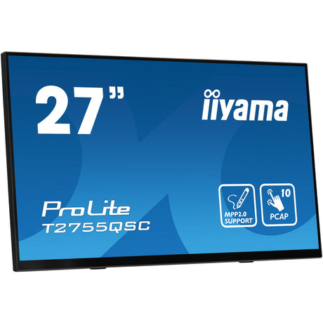 Iiyama prolite t2755qsc-b1 27 touchscreen monitor (zwart, hdmi, displayport, 2x usb-a, usb-b)