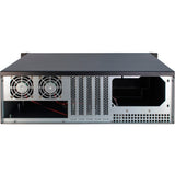 Inter-tech 3u-3098-s rack behuizing (zwart | 2x usb-a)