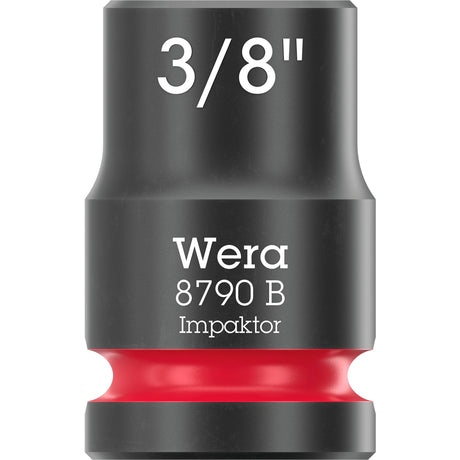 Wera 9608 dop-magneetstrip b impaktor imperial 1 dopsleutel (zwart groen, 9‑delig)