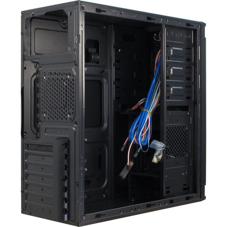 Inter-tech it- 5905 midi tower behuizing (zwart | 2x usb-a)