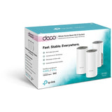 Tp-link deco e4 mesh router (wit, 3 stuks)