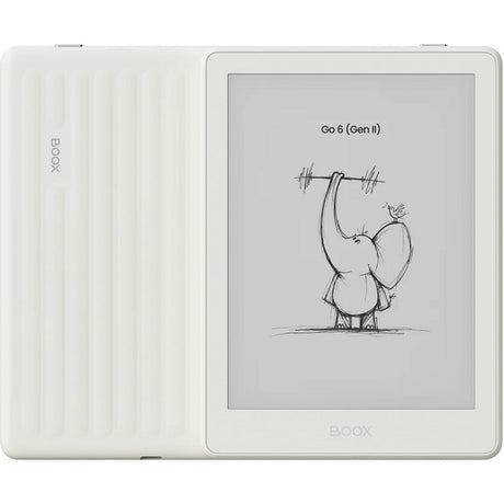 Boox go 6 (gen ii) e-reader (wit, 3 gb | 32 gb | android 11)