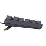 Trust gxt 864 cada compact mechanisch tkl-gamingtoetsenbord (zwart, us lay-out (qwerty), huano brown, rgb)