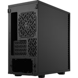 Fractal design define 7 mini black solid midi tower behuizing (zwart | 4x usb-a | 1x usb-c)