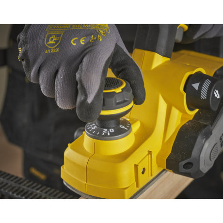 Stanley fatmax v20 18v brushless elektrische schaafmachine (zwart geel, accu en oplader niet inbegrepen)